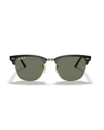 Ray-Ban 3016 Clubmaster 901/58 Nero Su Oro Occhiali Da Sole