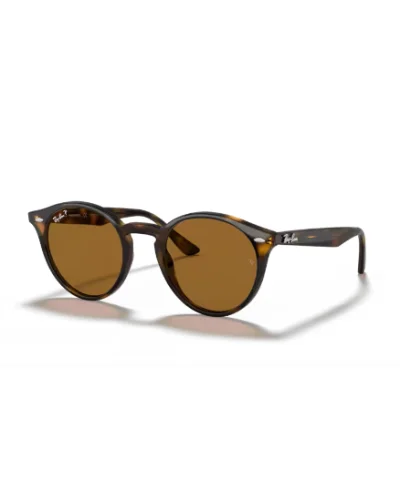 Ray-Ban 2180 Round 710/83 Havana Chiaro Occhiali Da Sole