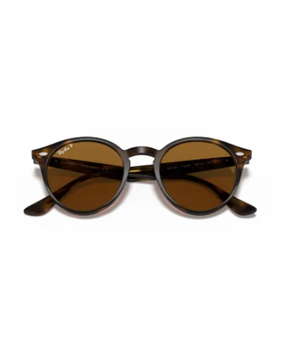 Ray-Ban 2180 Round 710/83 Havana Chiaro Occhiali Da Sole